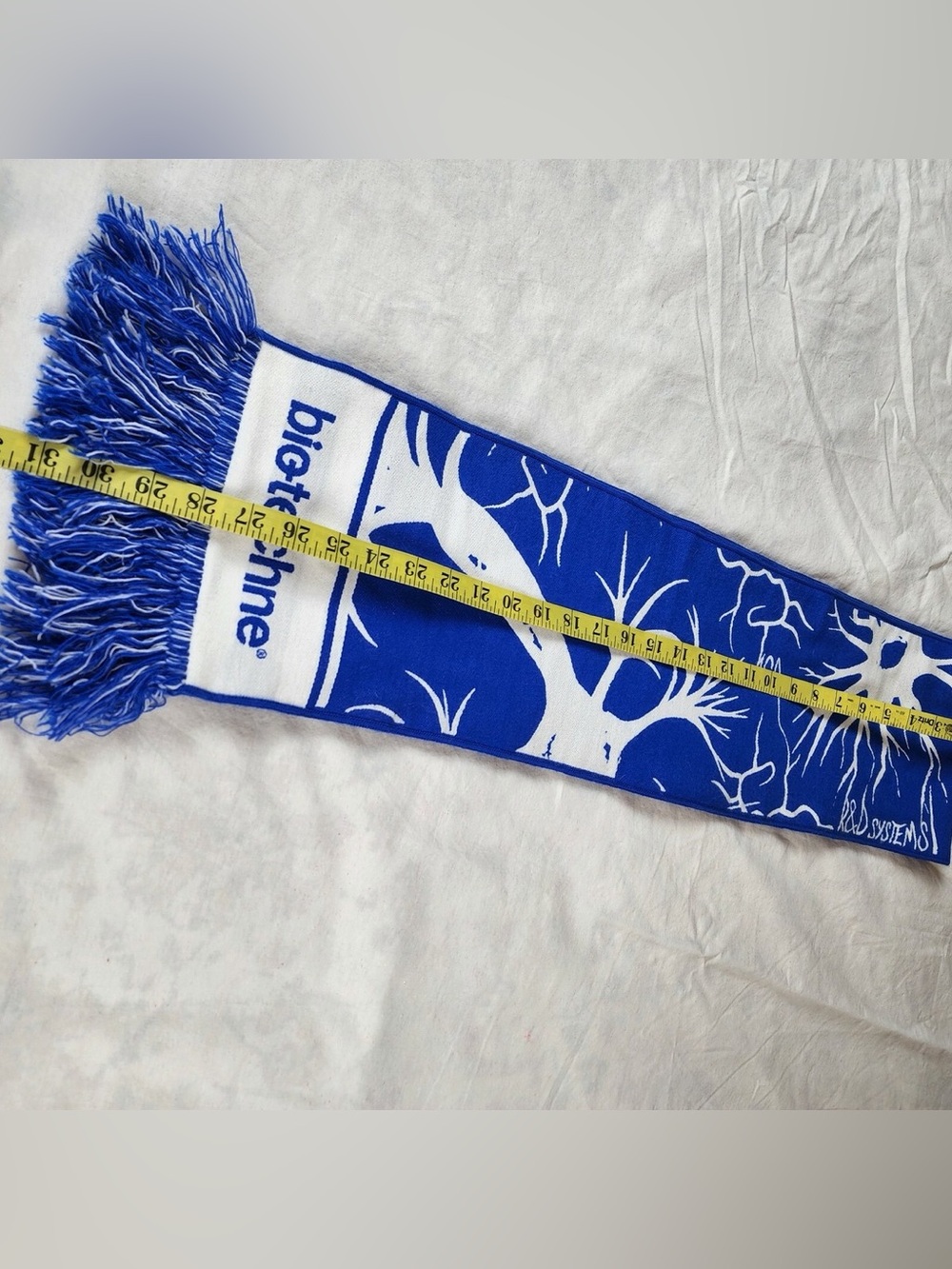 Neuroscience Blue Biotechne Neuron Ruffneck Scarf - Picture 10 of 14